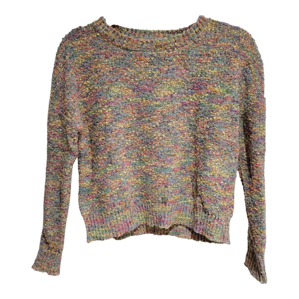 Ultra Flirt Multi-Color Pullover Sweater